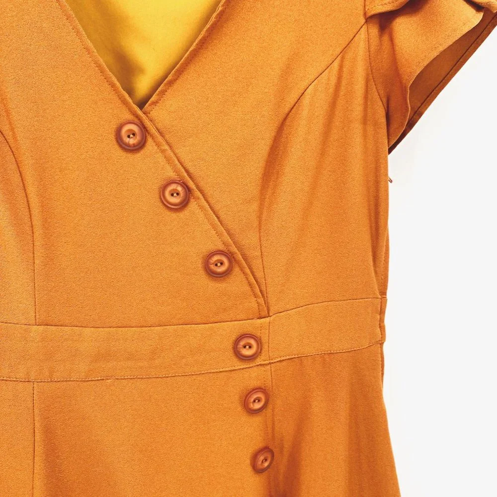 Modcloth Sentimental Special Retro Dress - Picture 4 of 13